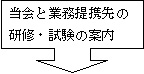 当会と業務提携案内